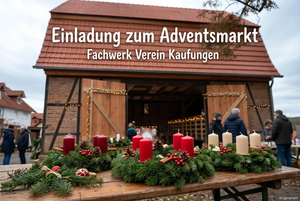 Einladung Adventsmarkt 2026